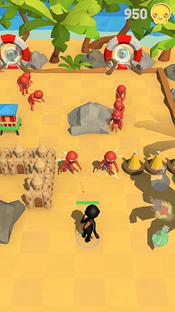 火柴人僵尸游戏