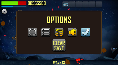 太空战机突出重围