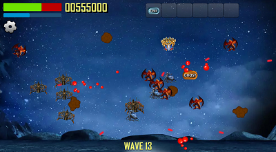 太空战机突出重围