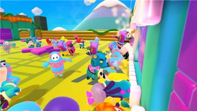 糖豆人男生女生向前冲