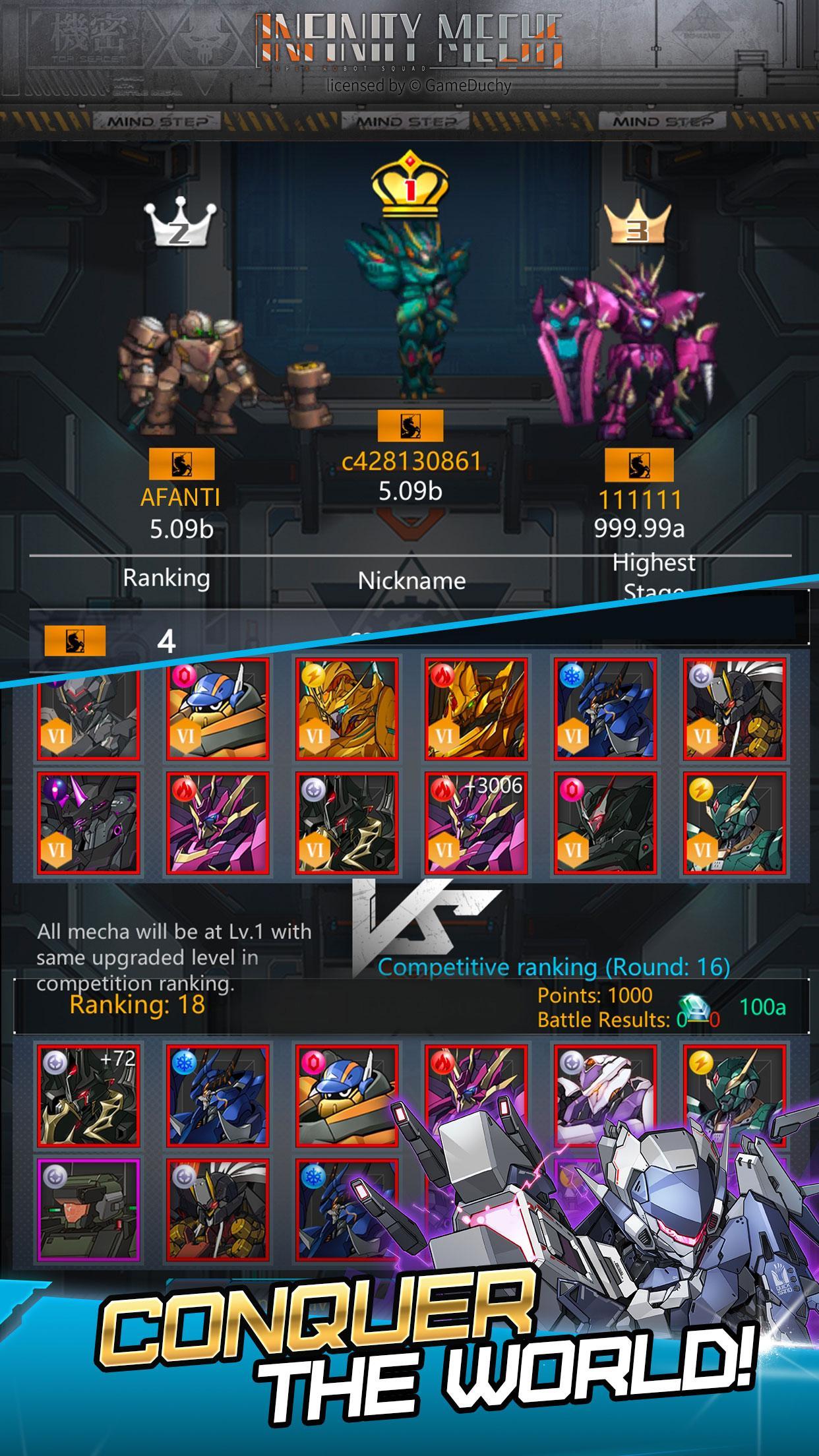 Infinity  Mechs中文版