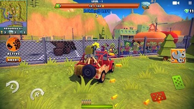 僵尸越野穿越游乐园