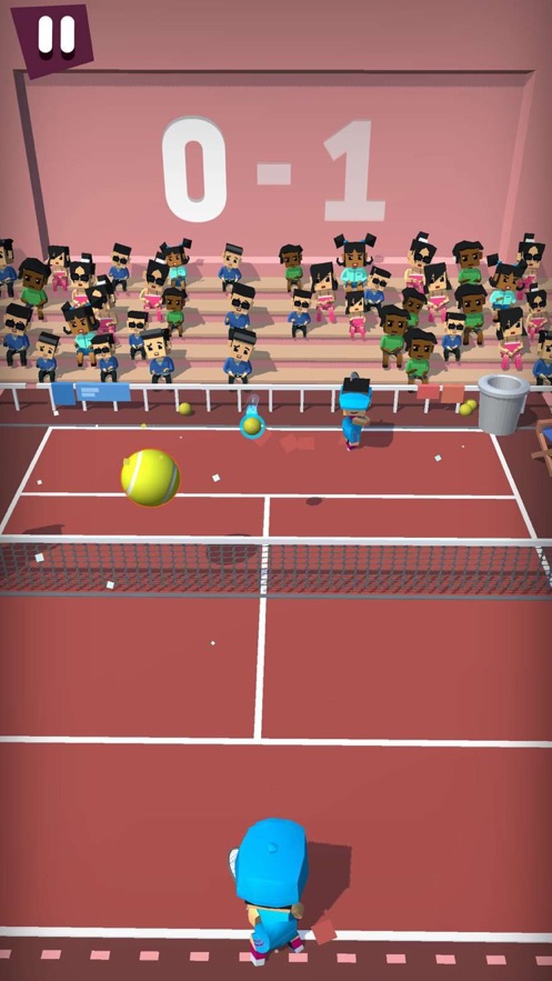 像素狂热网球游戏