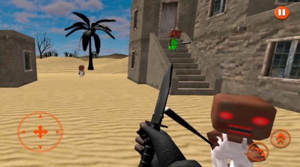 可怕的方块奶奶中文版