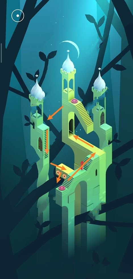 纪念碑谷2失落森林攻略