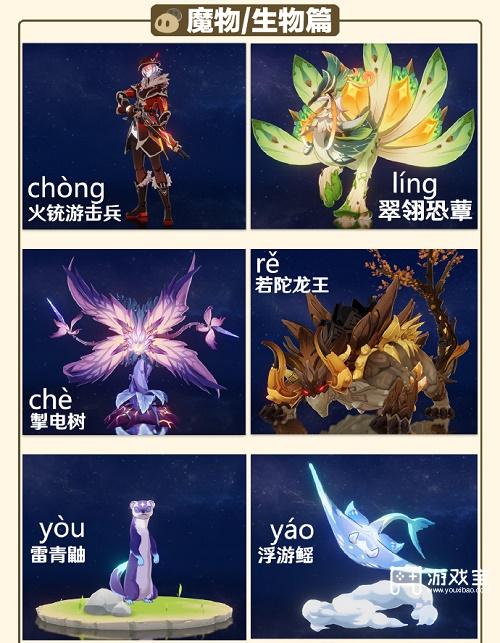 原神必胜客生僻字挑战攻略