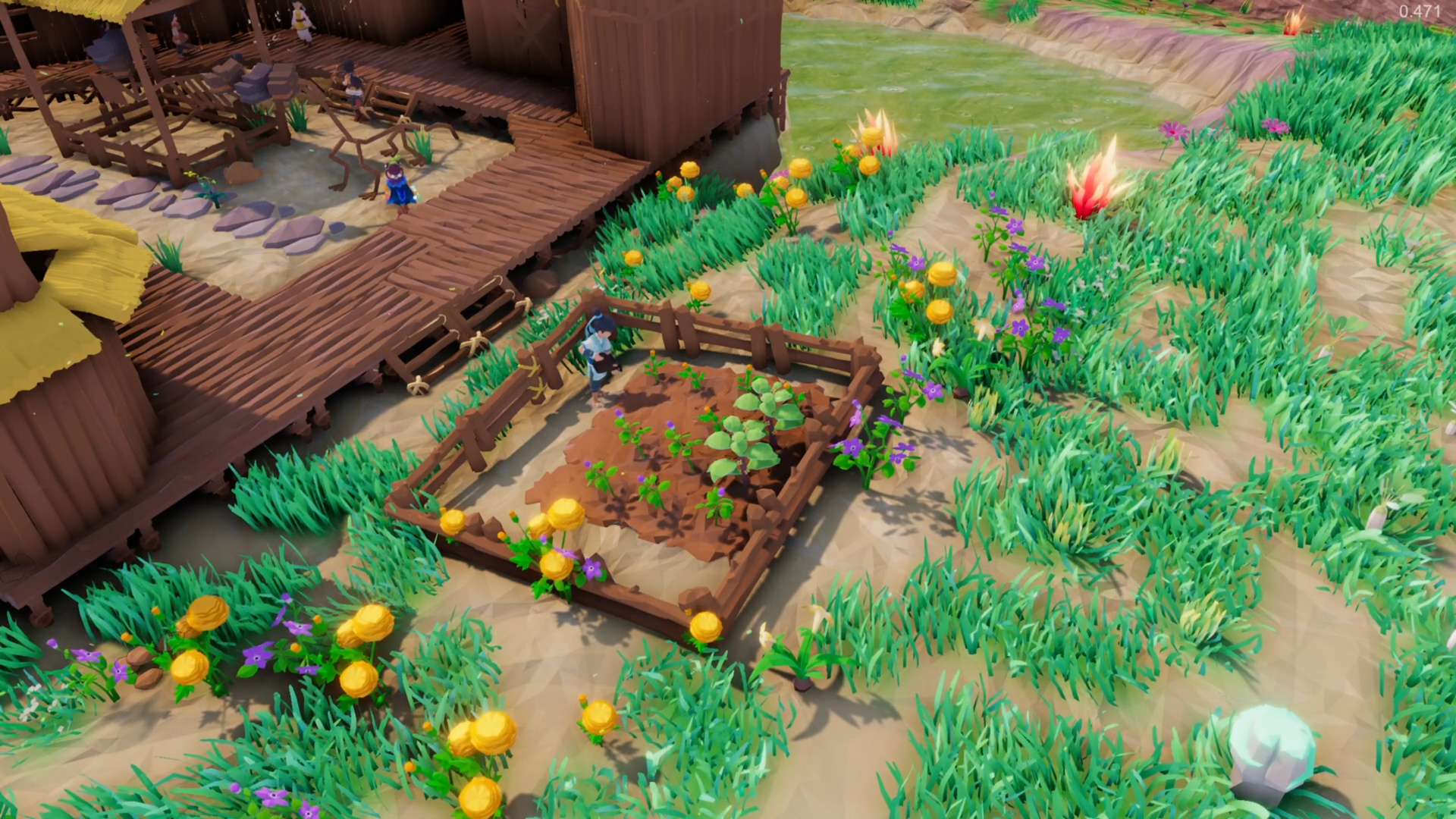 沟渠引水，烹饪制药！联机生存建造游戏《无径之林》将于4月3日发售