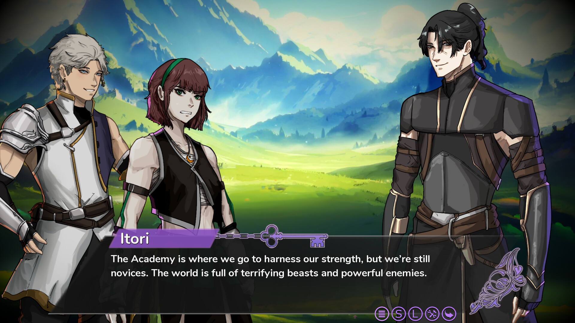 魔法科幻视觉小说《牺牲的象征》登录Steam 5月发布第一个故事内容