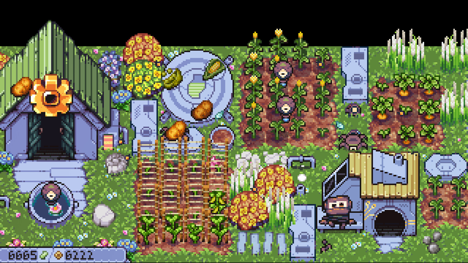 农场模拟游戏《锈崽的退休生活》现已在Steam正式推出 获好评如潮