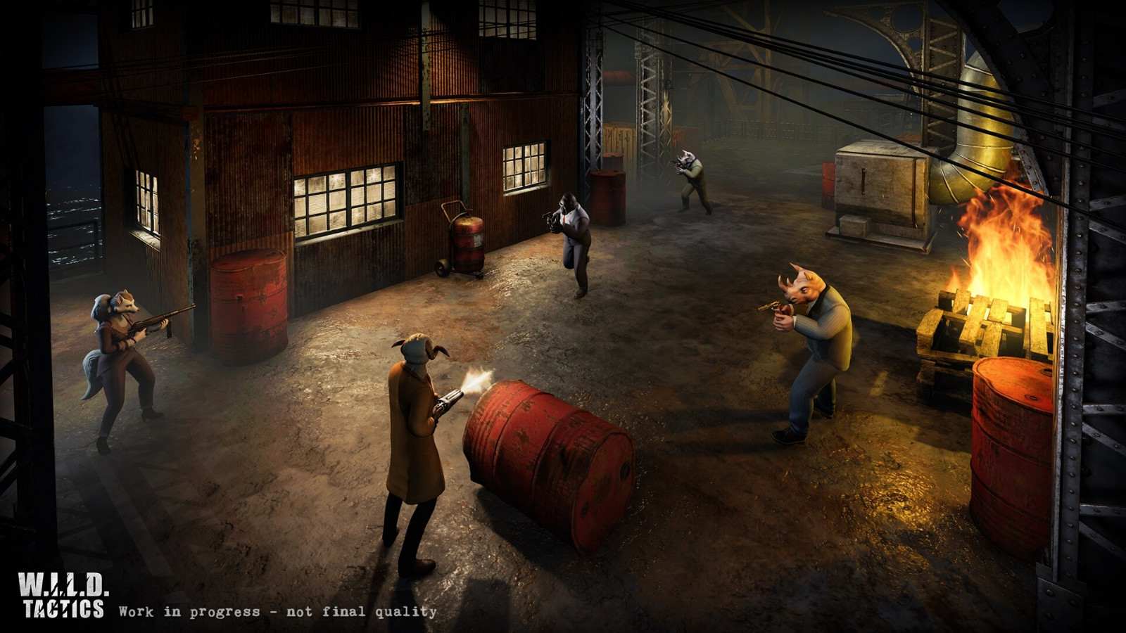 “公鸡神探”系列策略游戏《WILD  Tactics》Steam页面 发售日待定