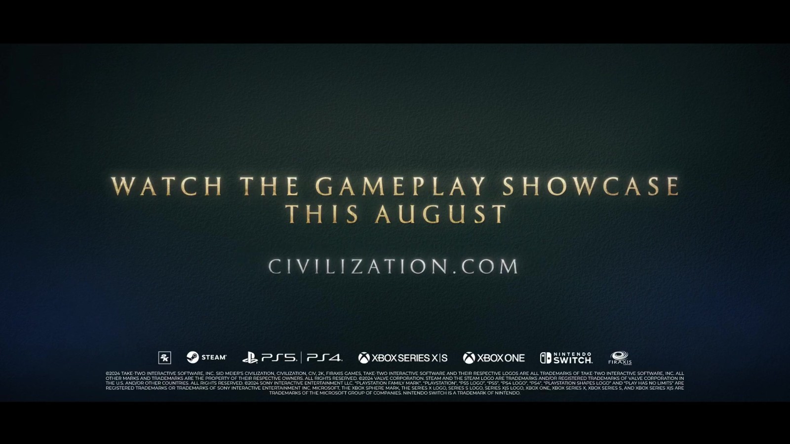 2K  Games正式宣布《文明7》 2025年推出