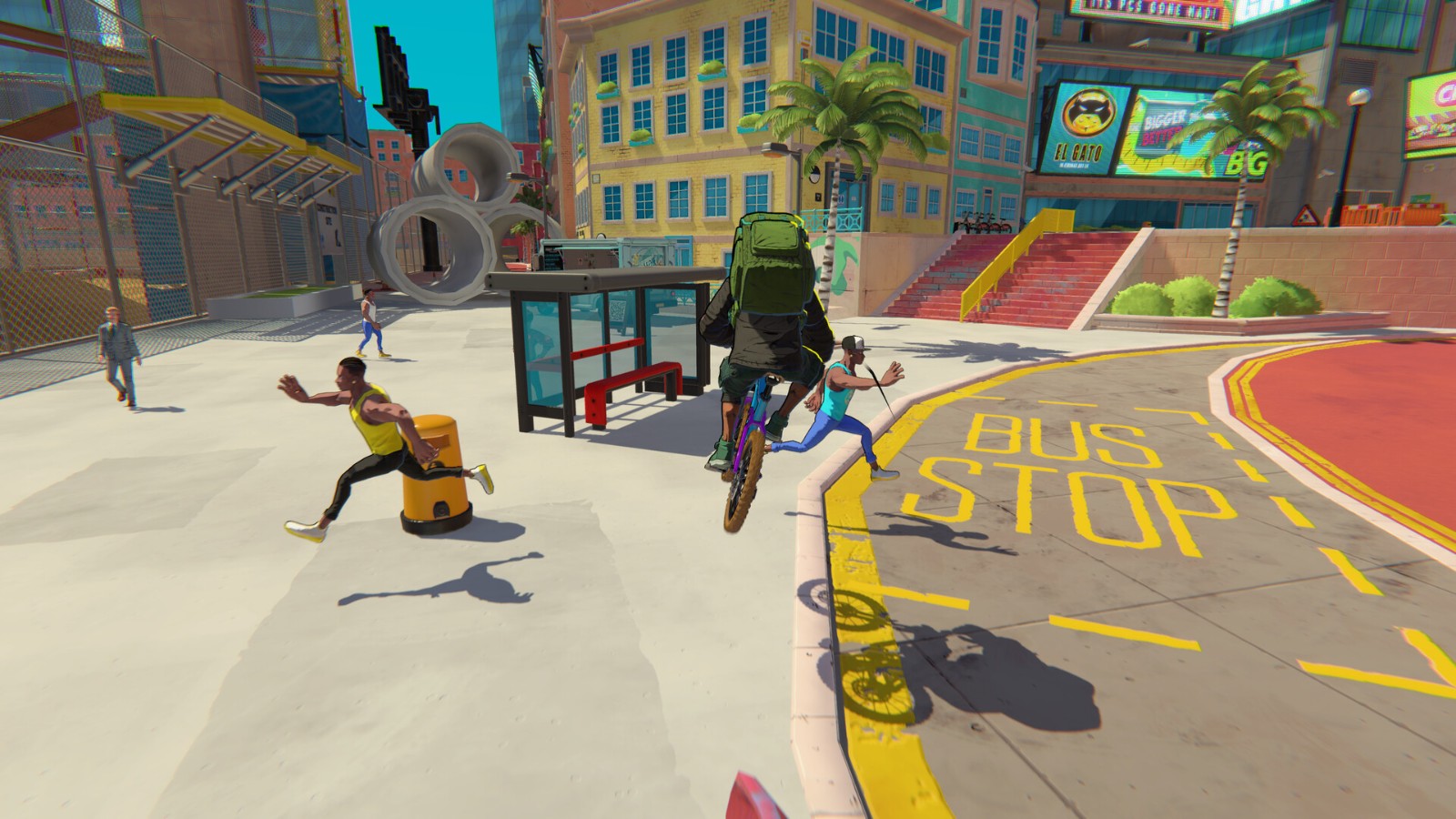 自行车骑行游戏《Parcel  Corps》9月3日发售