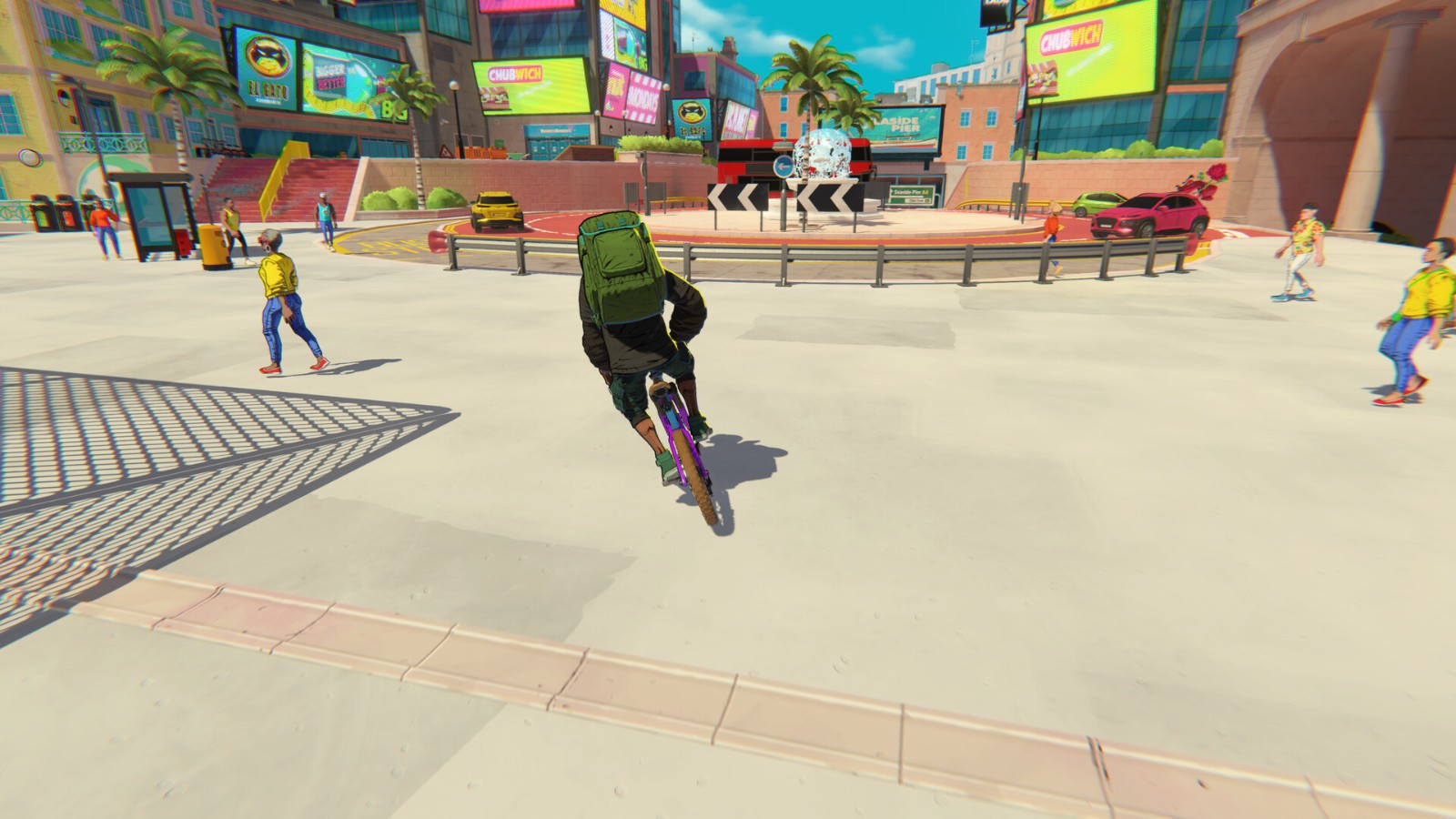 自行车骑行游戏《Parcel  Corps》9月3日发售