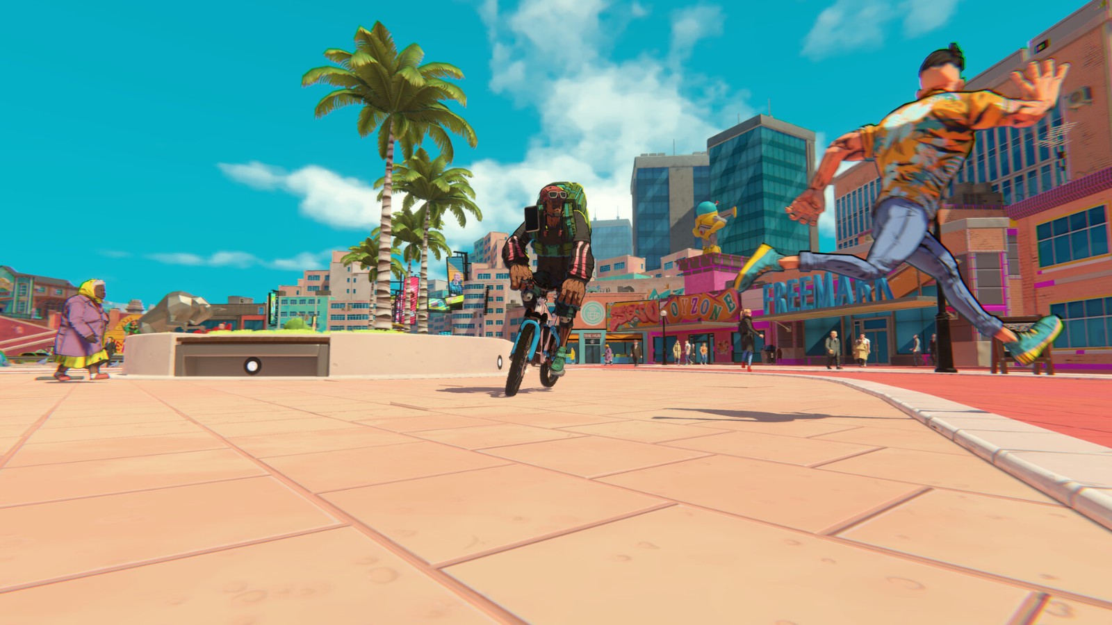 自行车骑行游戏《Parcel  Corps》9月3日发售