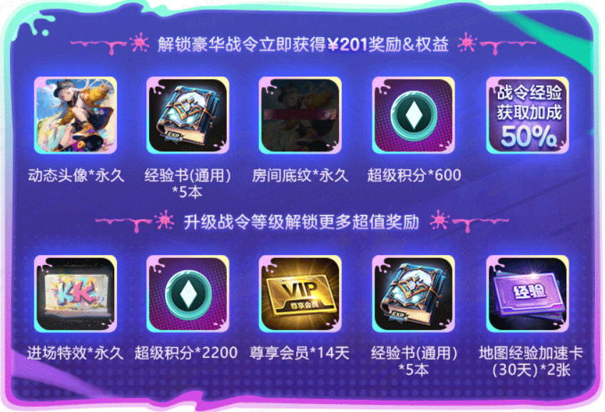 KK官方对战平台S9震撼来袭 500%超值豪华战令奖励等你来拿！