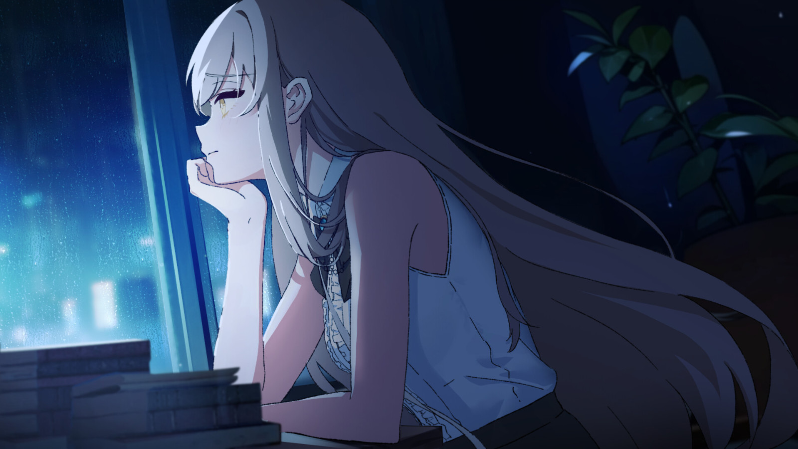 微悬疑百合虐心视觉小说《花恋月依》Steam页面上线 支持简体中文