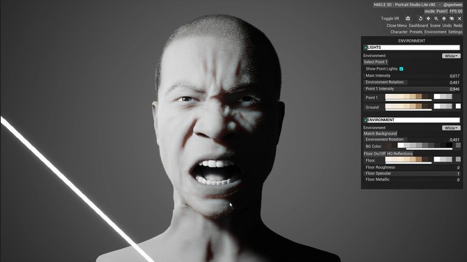 《HAELE  3D：肖像工作室》Steam试玩 专业脸部造型设计