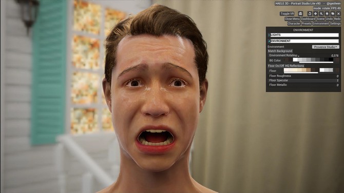 《HAELE  3D：肖像工作室》Steam试玩 专业脸部造型设计