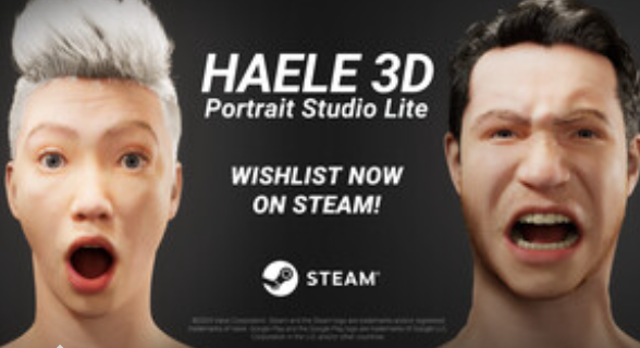 《HAELE  3D：肖像工作室》Steam试玩 专业脸部造型设计