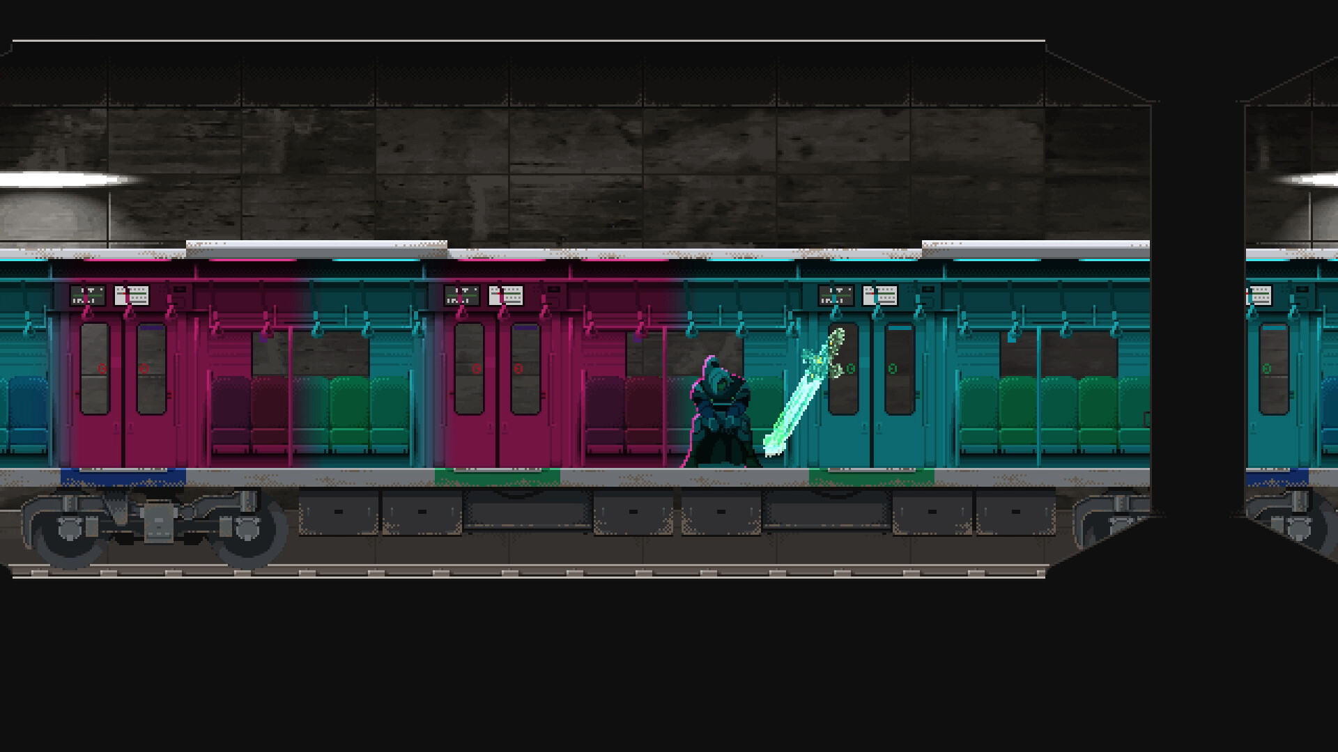 赛博朋克风类银河恶魔城游戏《幻刃奇美拉》现已在Steam平台推出试玩Demo