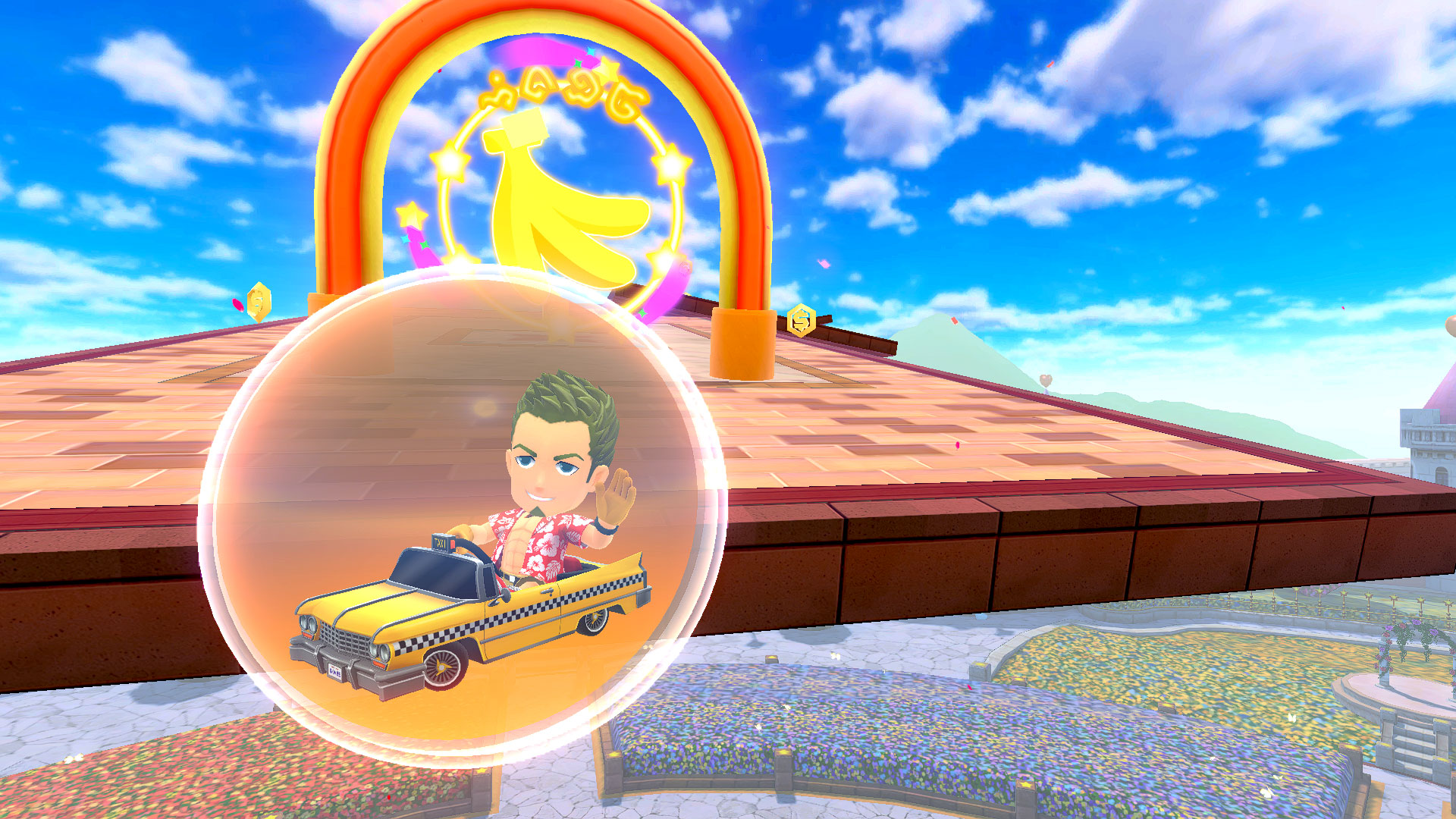 《CRAZY  TAXI》角色AXEL将在《超级猴子球 香蕉大乱斗》DLC“世嘉通行证”中登场！