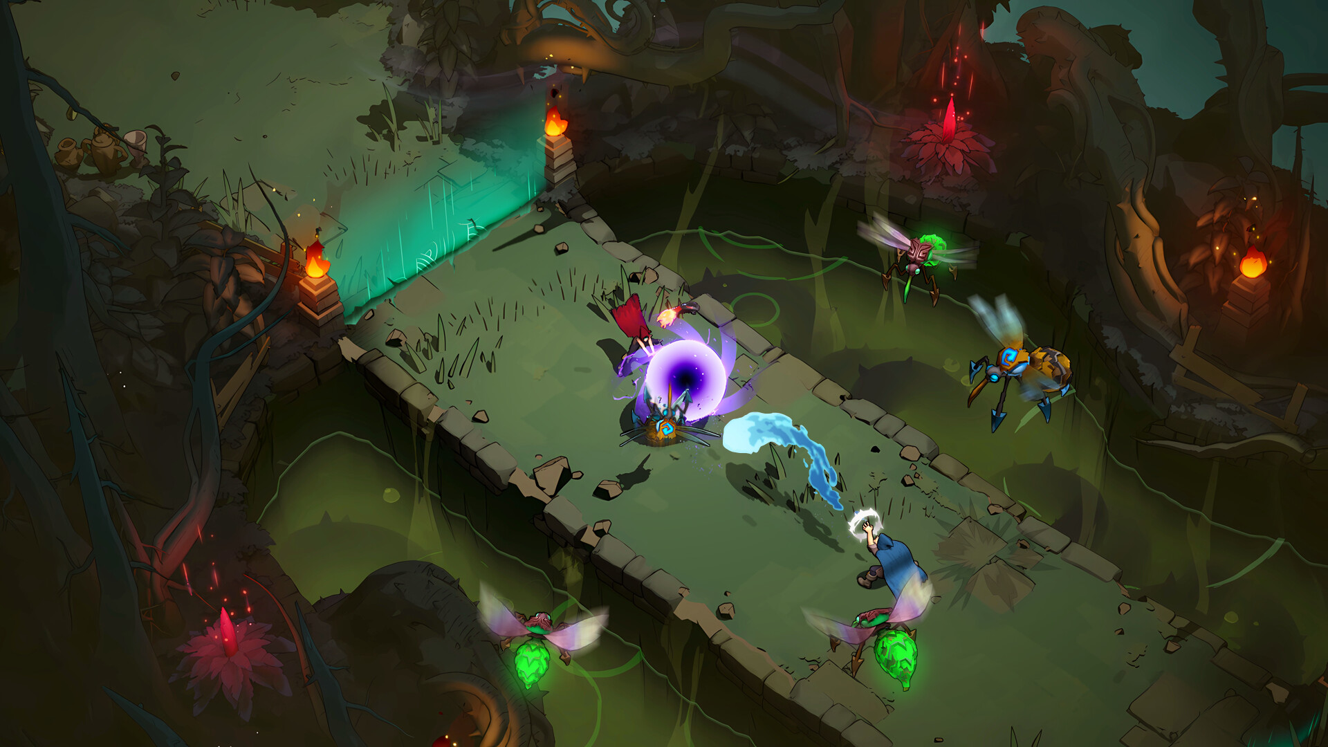 动作类肉鸽游戏《传说法师2》现已在Steam平台推出试玩Demo