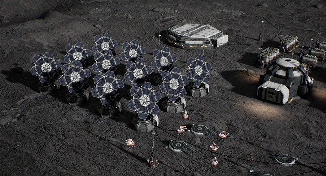 《The  Crust》7月15日Steam抢先体验 月球殖民经营模拟