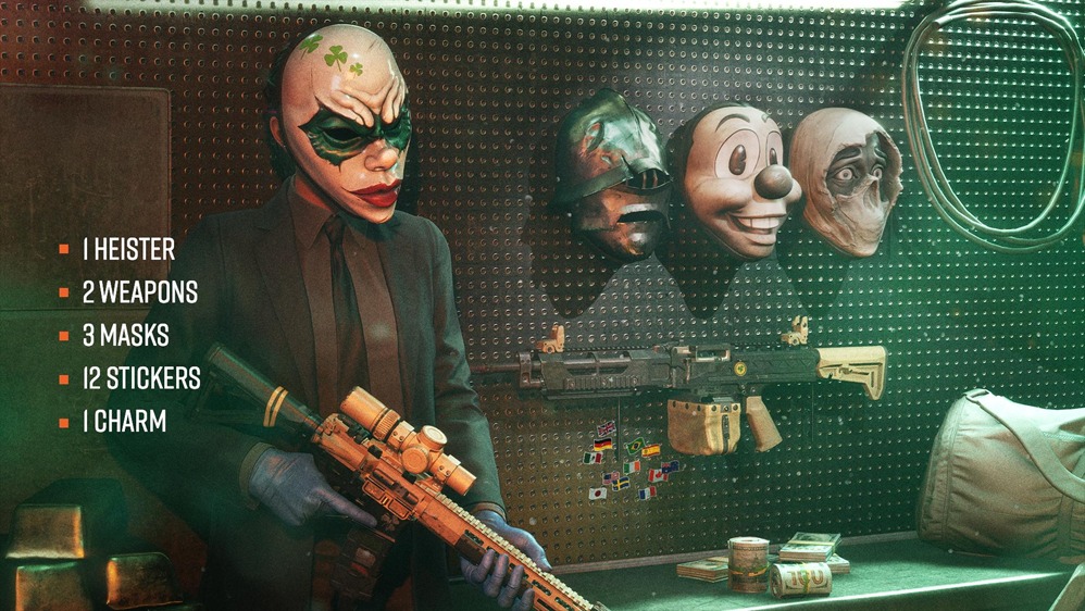 《PAYDAY 3》全新DLC正式公布,超多全新游玩内容等你来体验!