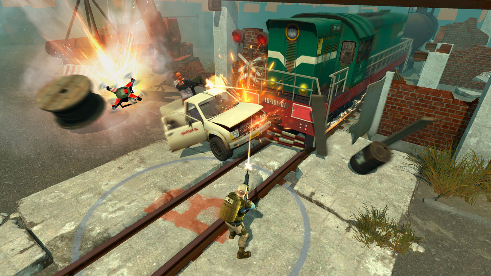 俯视角战术射击手游《战术冷却》Steam页面 今年发行