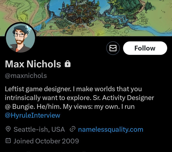 Bungie极左游戏设计师被裁 是Sweet  Baby铁杆粉丝