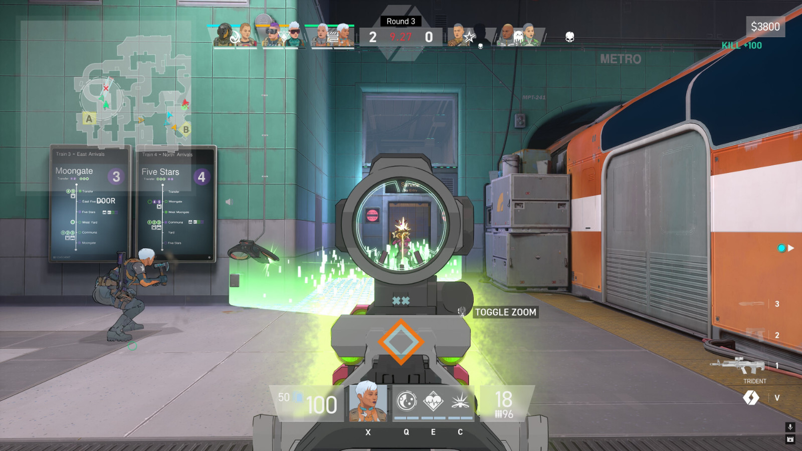 3v3战术竞技射击游戏《Spectre  Divide》Steam页面 支持中文