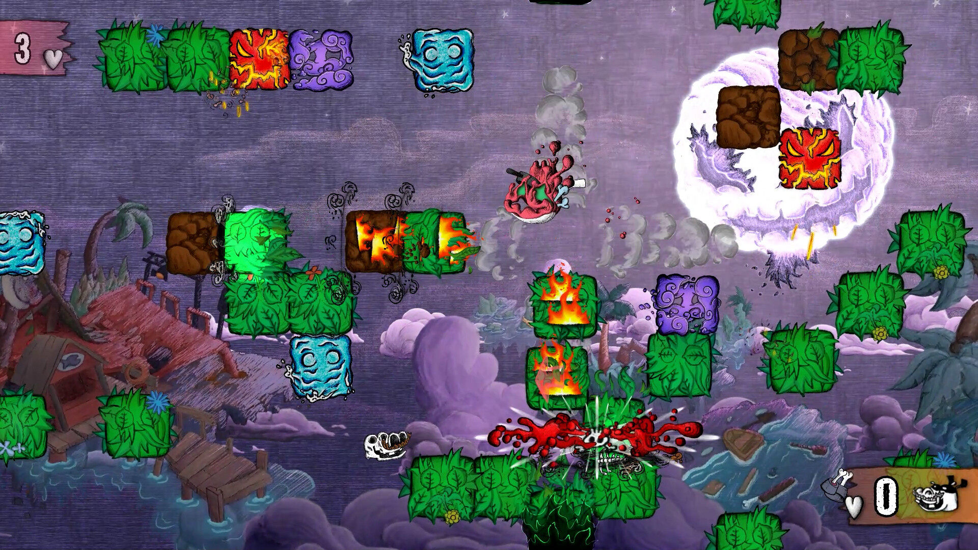 方块平台对战游戏《Ninza》现已提供试玩Demo  8月28日正式推出