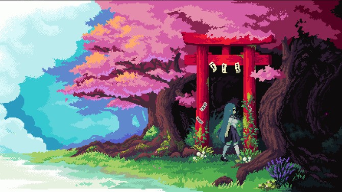 《Touko  in  Underland》Steam上线 唯美2D横版动作