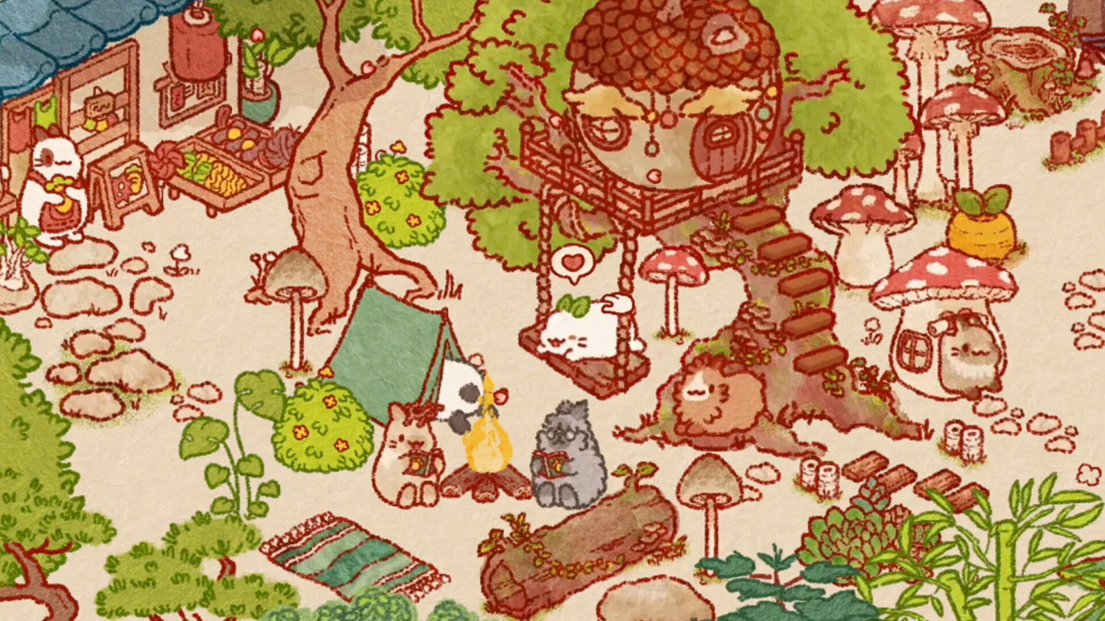 《Usagi  Shima: Bunny  Island》Steam页面上线 支持中文