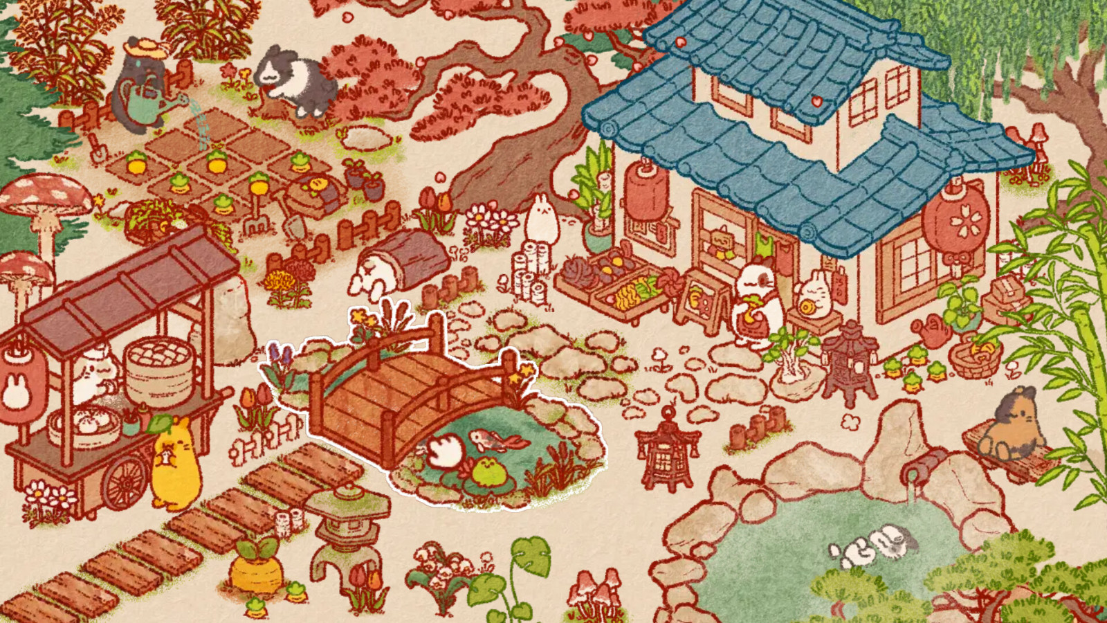 《Usagi  Shima: Bunny  Island》Steam页面上线 支持中文