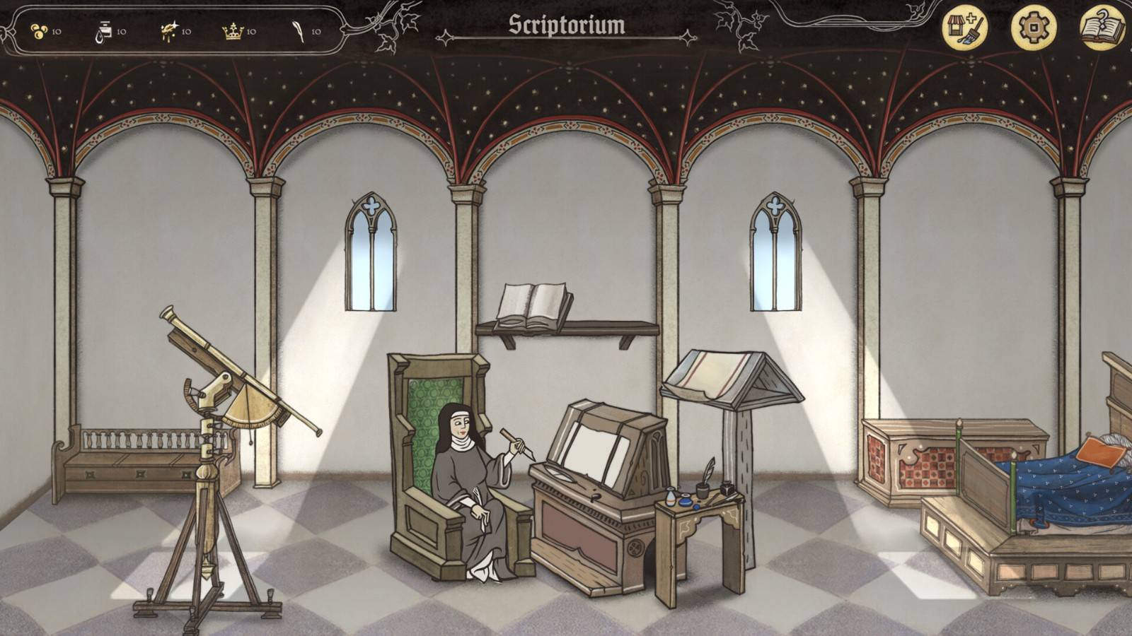 《s<i></i>criptorium》Steam页面上线 发售日待定