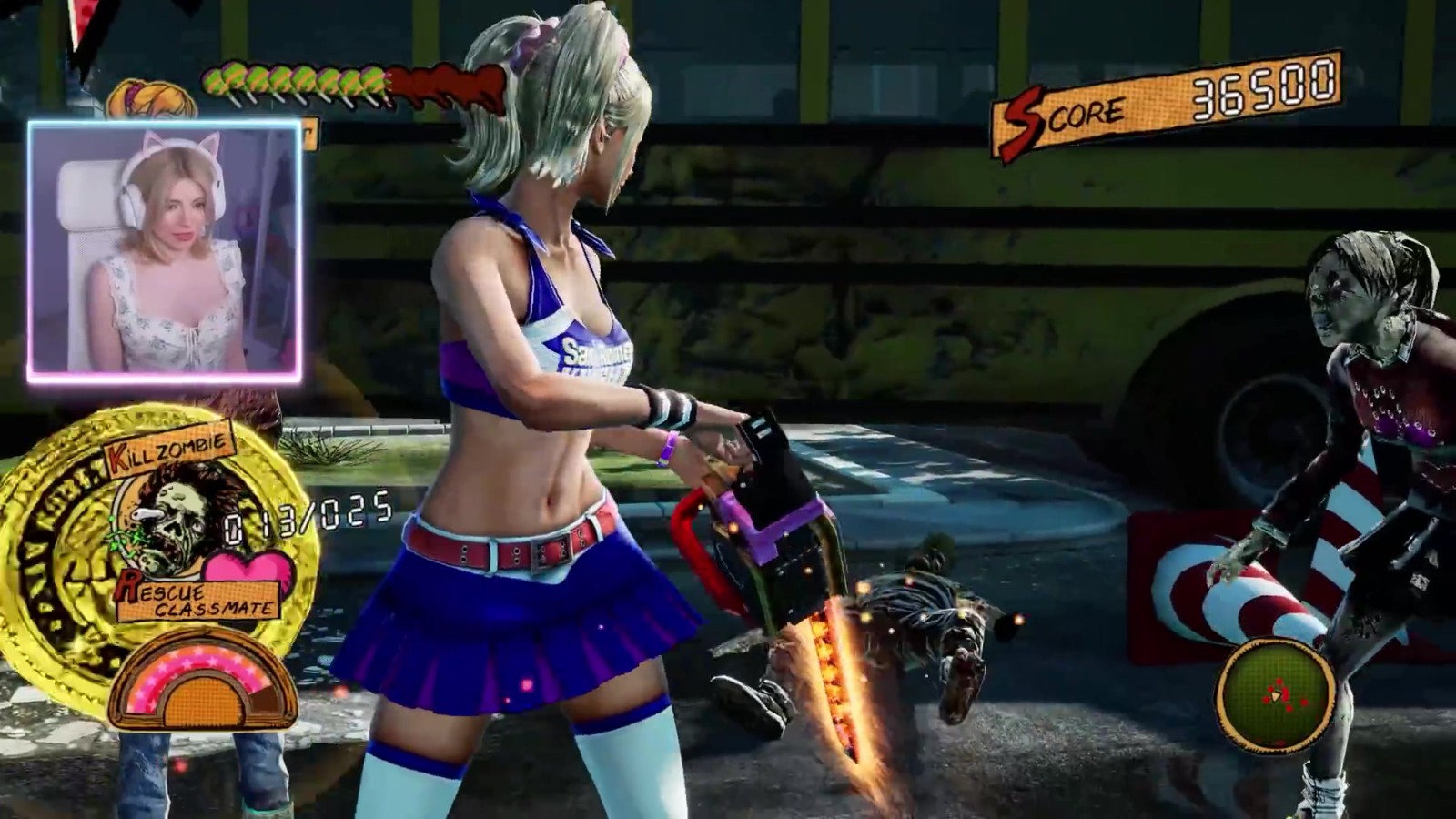 《电锯甜心RePOP》全新加长版实机预告片展示