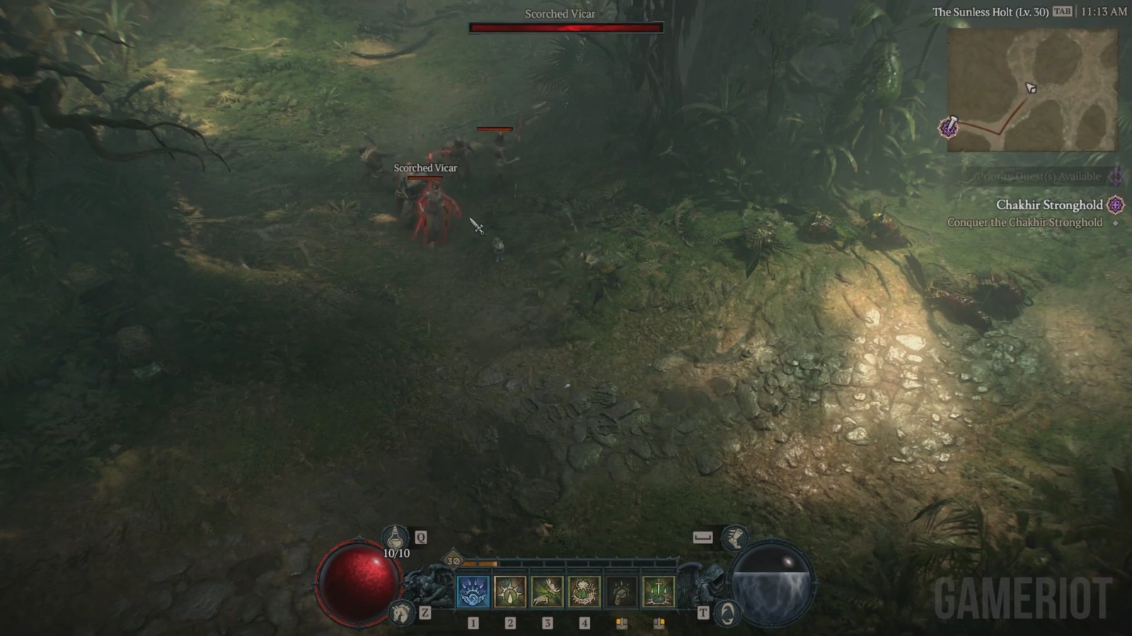 《暗黑破坏神4:憎恨之躯》新职业灵巫科隆展12分钟试玩