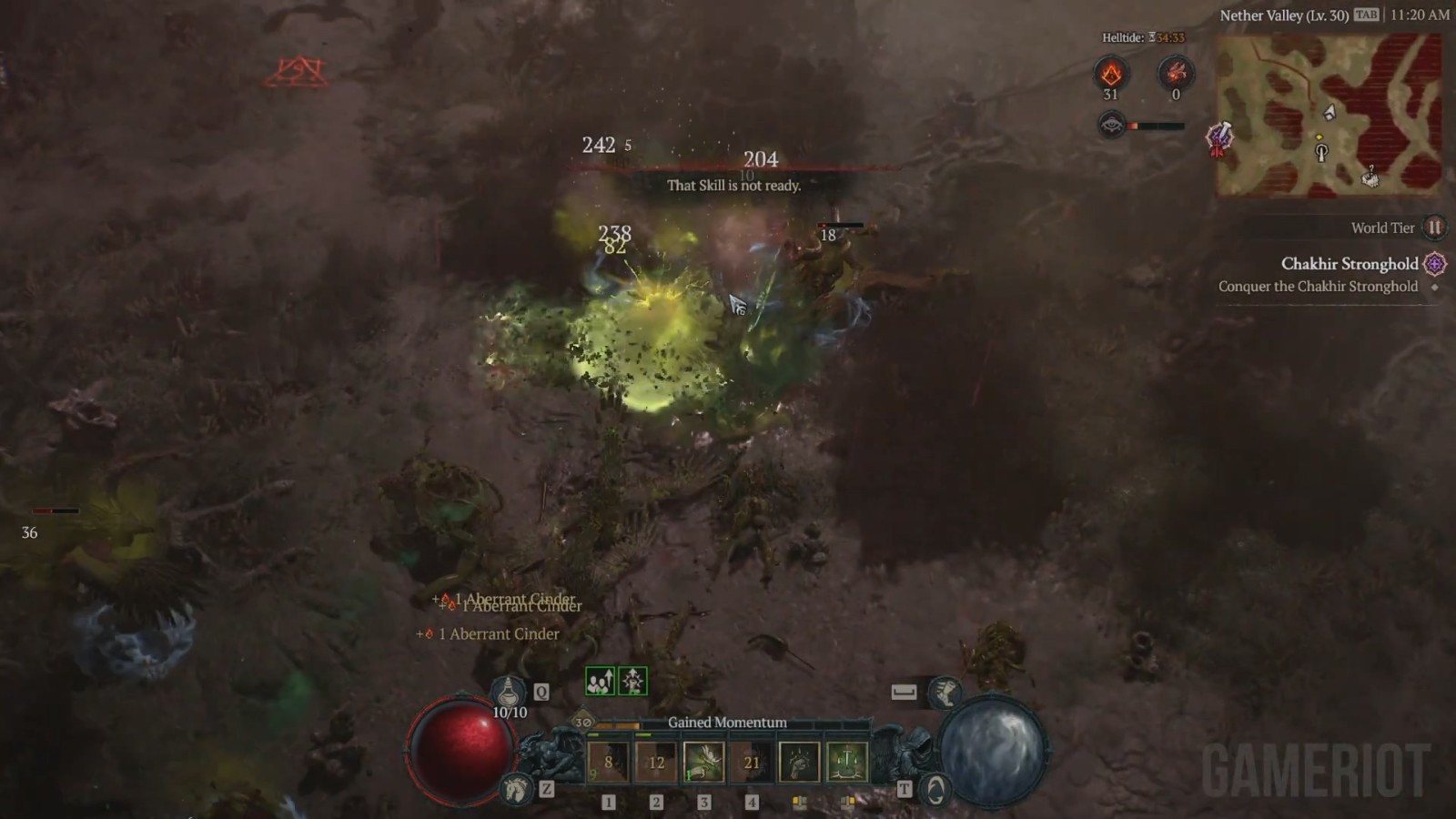 《暗黑破坏神4:憎恨之躯》新职业灵巫科隆展12分钟试玩