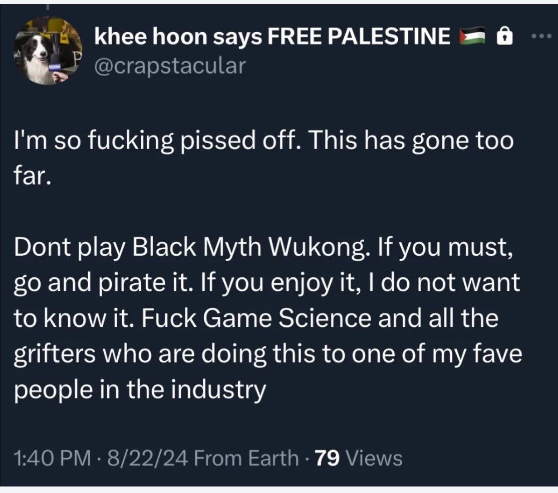 他急了!抹黑《黑神话》的IGN记者呼吁大家去玩盗版