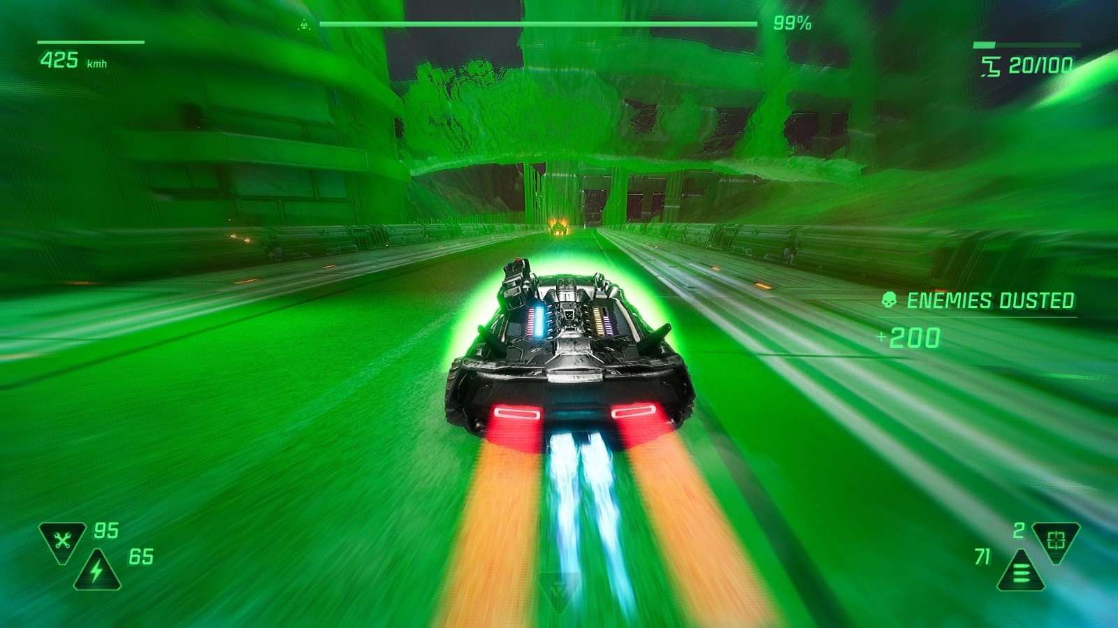 载具战斗游戏《Fatal  Run  2089》公布 虚幻5引擎