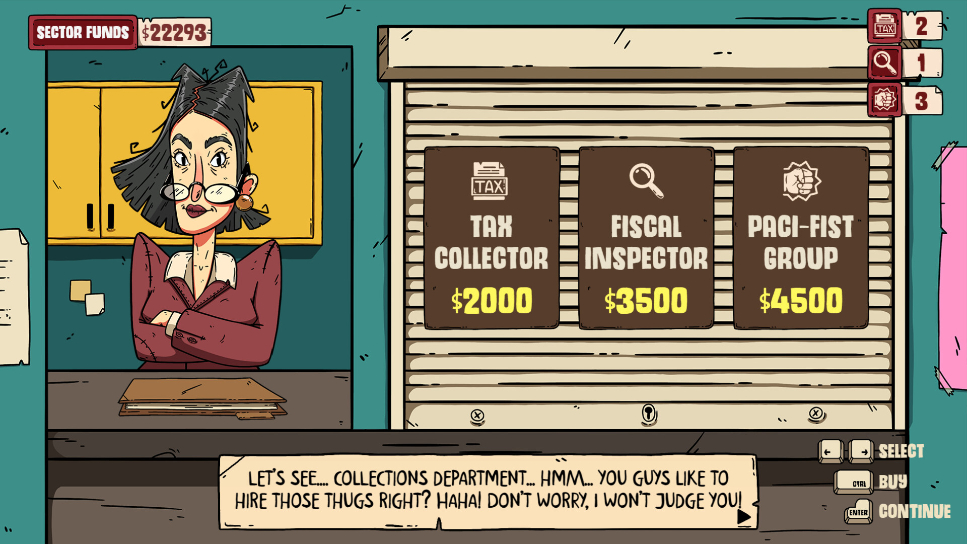 叙事模拟管理类游戏《债务人俱乐部》已正式发售并获得好评