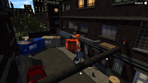 《Unicycle  Pizza  Time!》登陆Steam  高难度送披萨