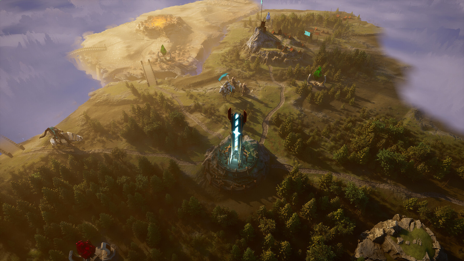 4X即时策略游戏《艾特尔:神祇之路》Steam页面开放 明年发行