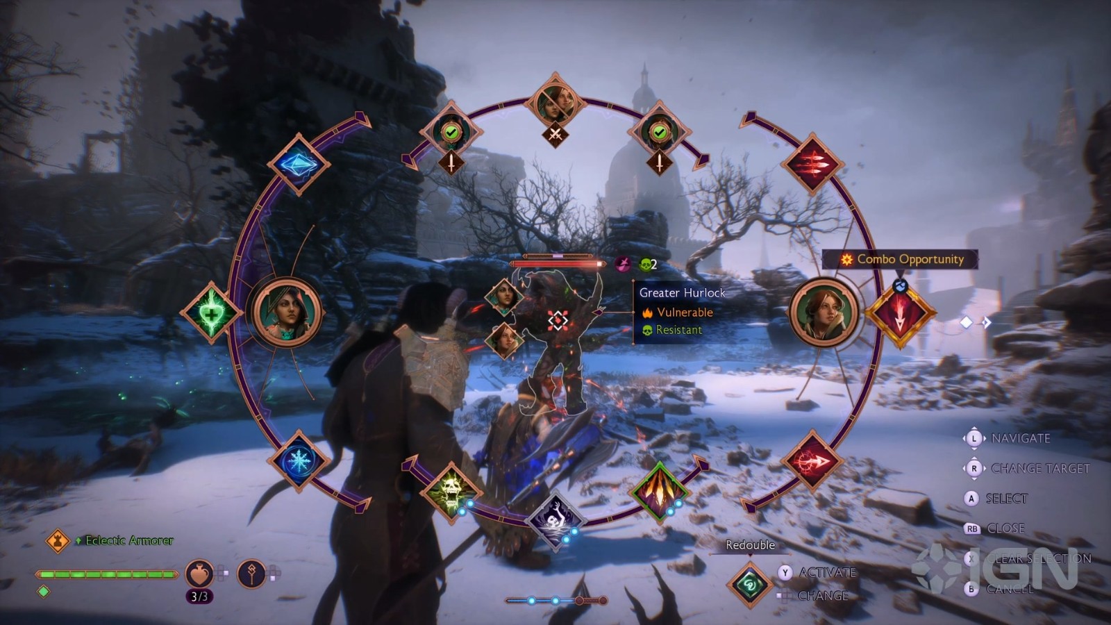 《龙腾世纪:影障守护者》22分钟演示 重点展示战斗