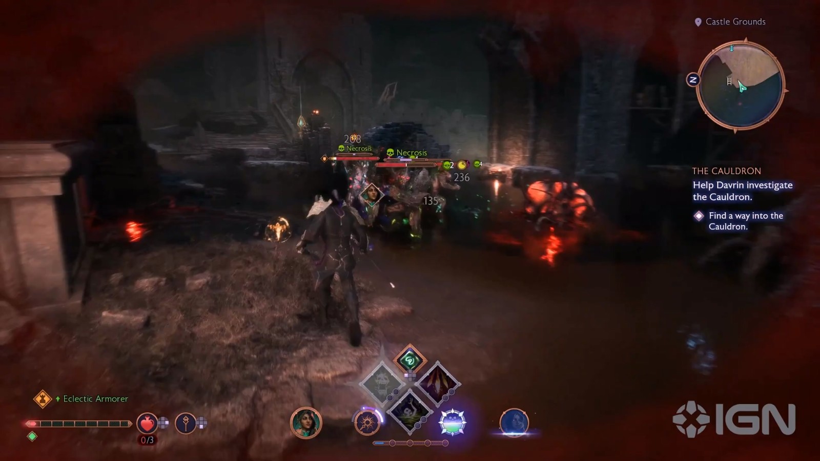 《龙腾世纪:影障守护者》22分钟演示 重点展示战斗