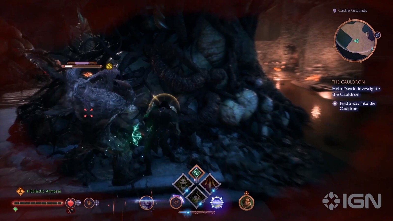 《龙腾世纪:影障守护者》22分钟演示 重点展示战斗