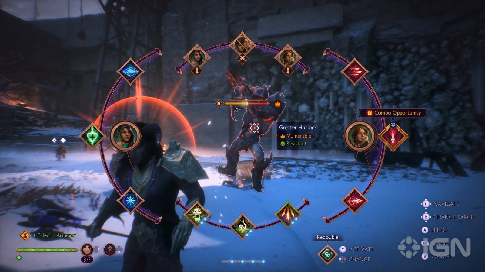 《龙腾世纪:影障守护者》22分钟演示 重点展示战斗