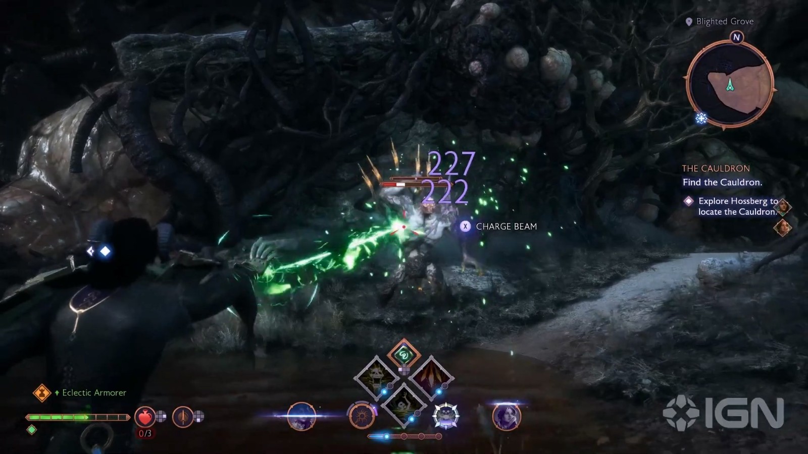 《龙腾世纪:影障守护者》22分钟演示 重点展示战斗