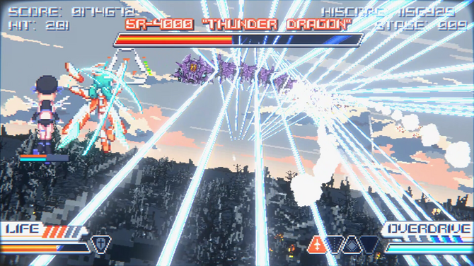 《幻耀的羽毛》登陆Steam  3D纵深卷轴射击